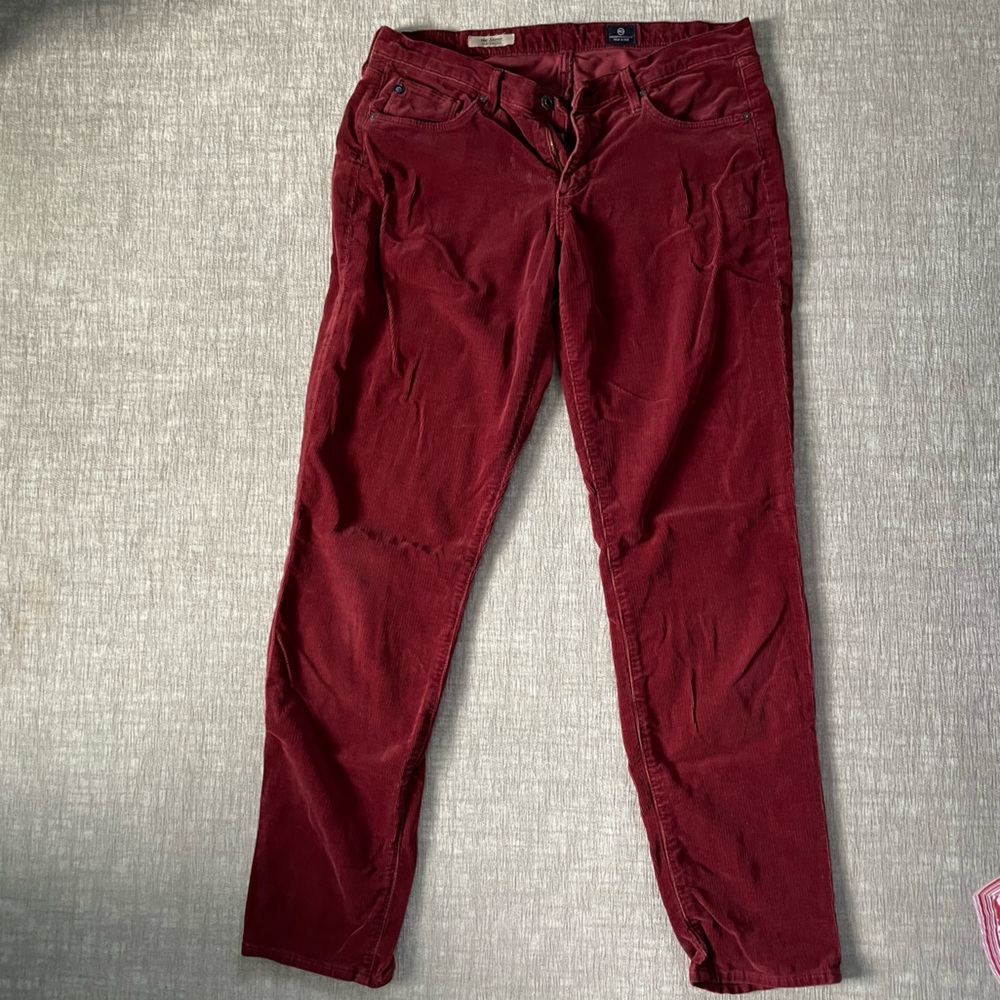 Adriano Goldschmied Stevie Slim Straight Corduroy Pants
